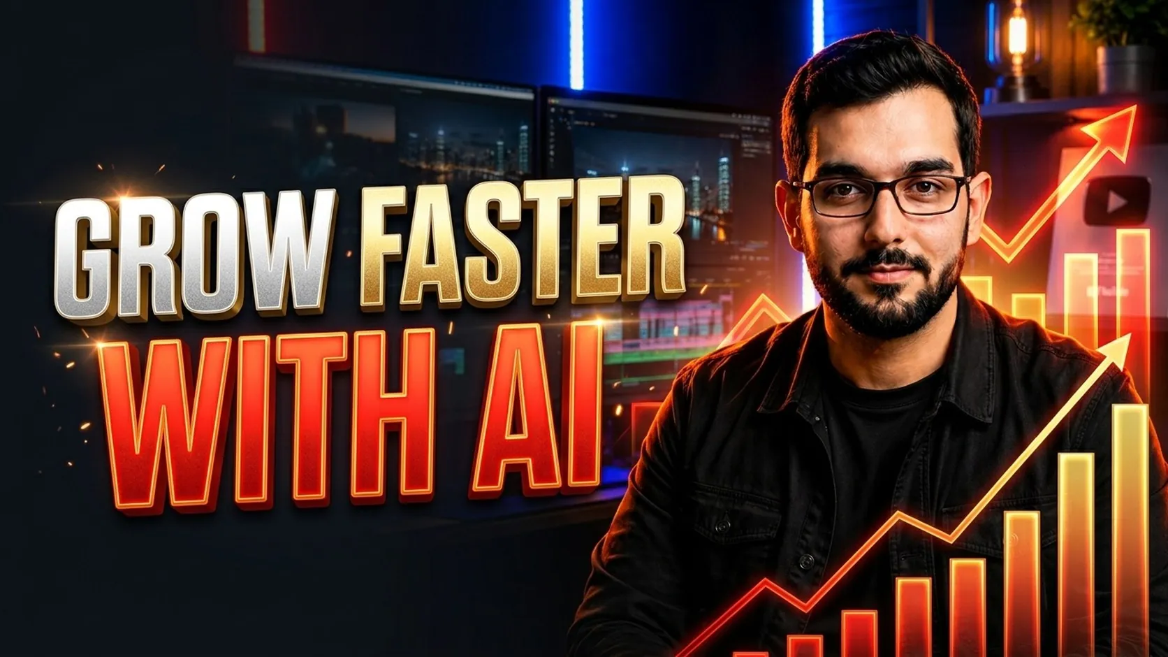 Professional 16:9 thumbnail for Best AI Tools for YouTube Creators in 2026: Editing, SEO and Growth