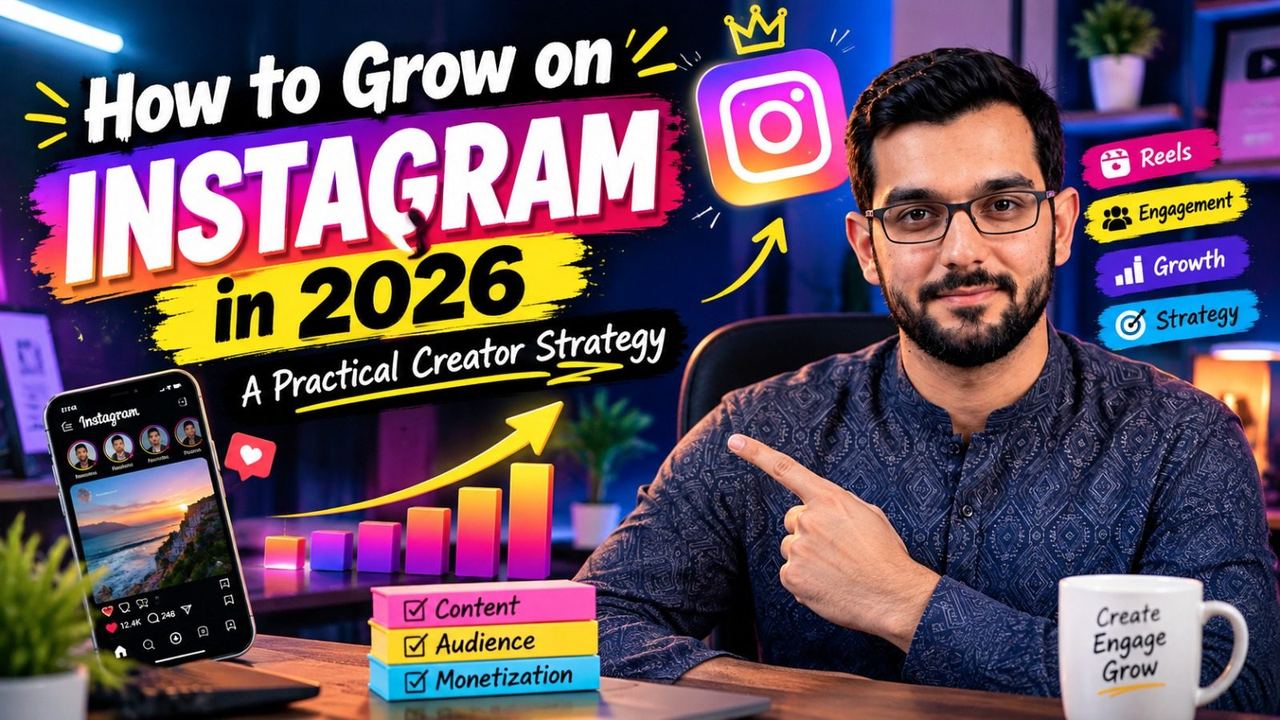 How to Grow on Instagram in 2026: A Practical Creator Strategy