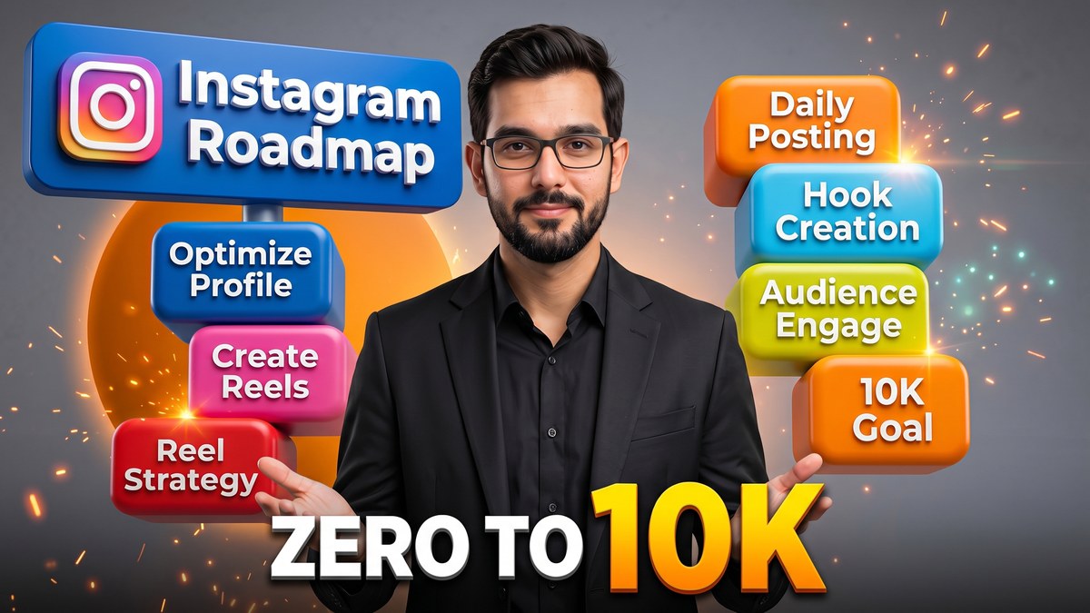 Instagram Growth Roadmap: Zero to 10K Followers in 2026 (Step by Step)