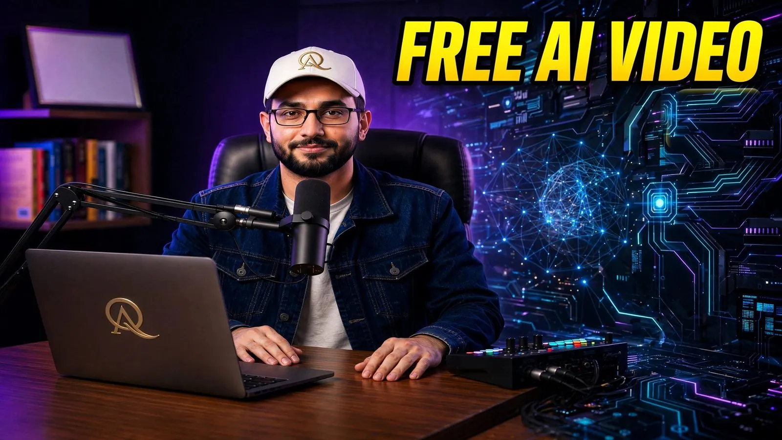 Professional 16:9 thumbnail for Kling and Veo free access