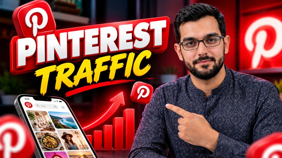 Professional 16:9 thumbnail for Pinterest Traffic for Creators 2026: How Pins Bring Visitors to Your Website