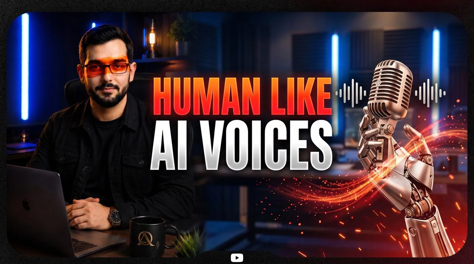 Professional 16:9 thumbnail for Real-Sounding AI Voices: Free AI Voice Tools for Voiceovers, Dubbing and Narration in