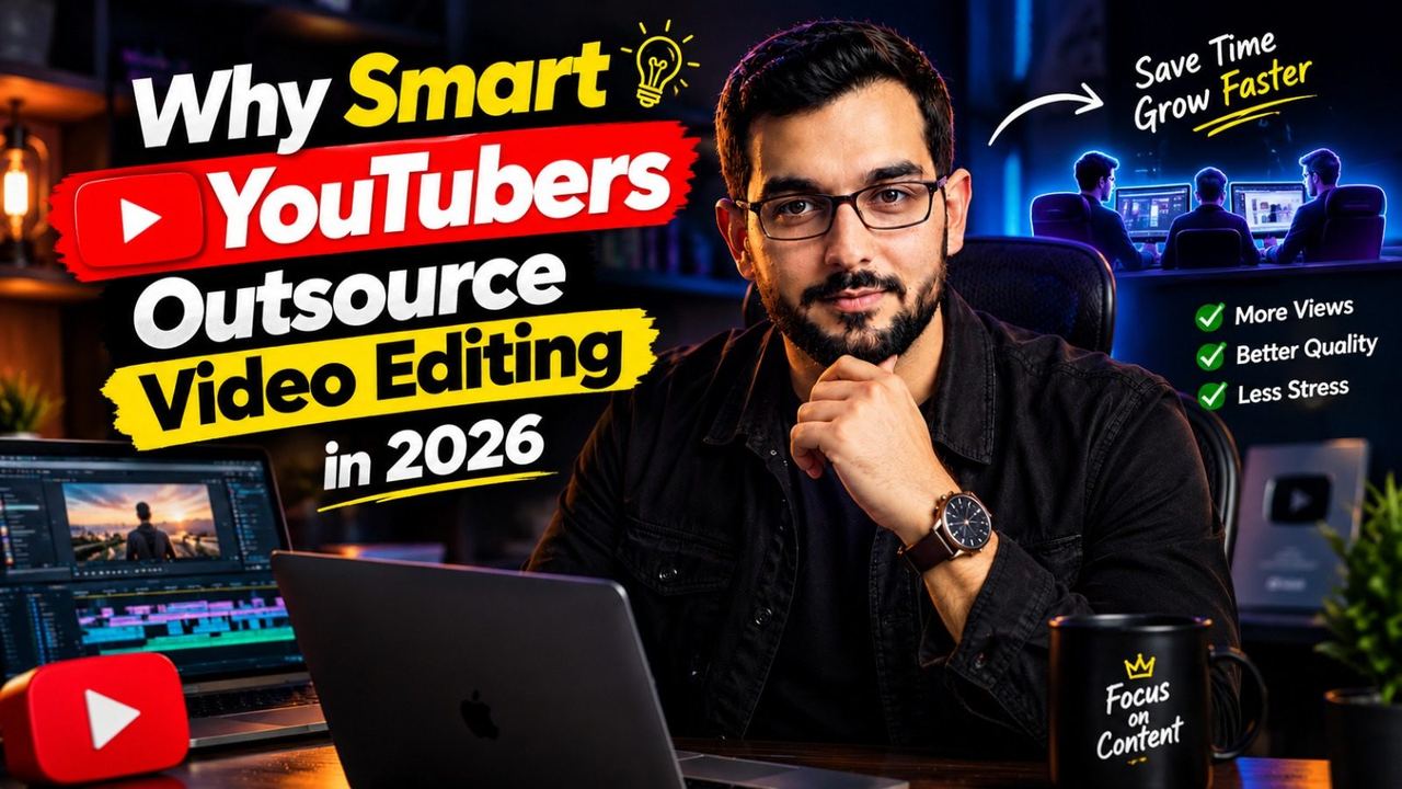 Why YouTubers Outsource Video Editing in 2026
