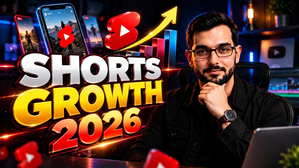 Professional 16:9 thumbnail for YouTube Shorts Growth 2026: Hooks, Scripts, and CapCut Workflow That Actually Works