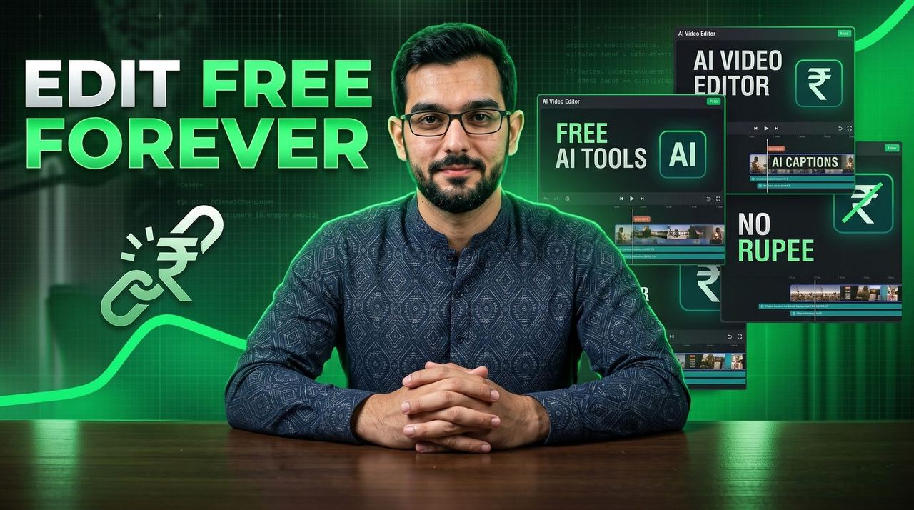 Professional 16:9 thumbnail for The YouTuber AI Pack: Best Free AI Tools for YouTubers in