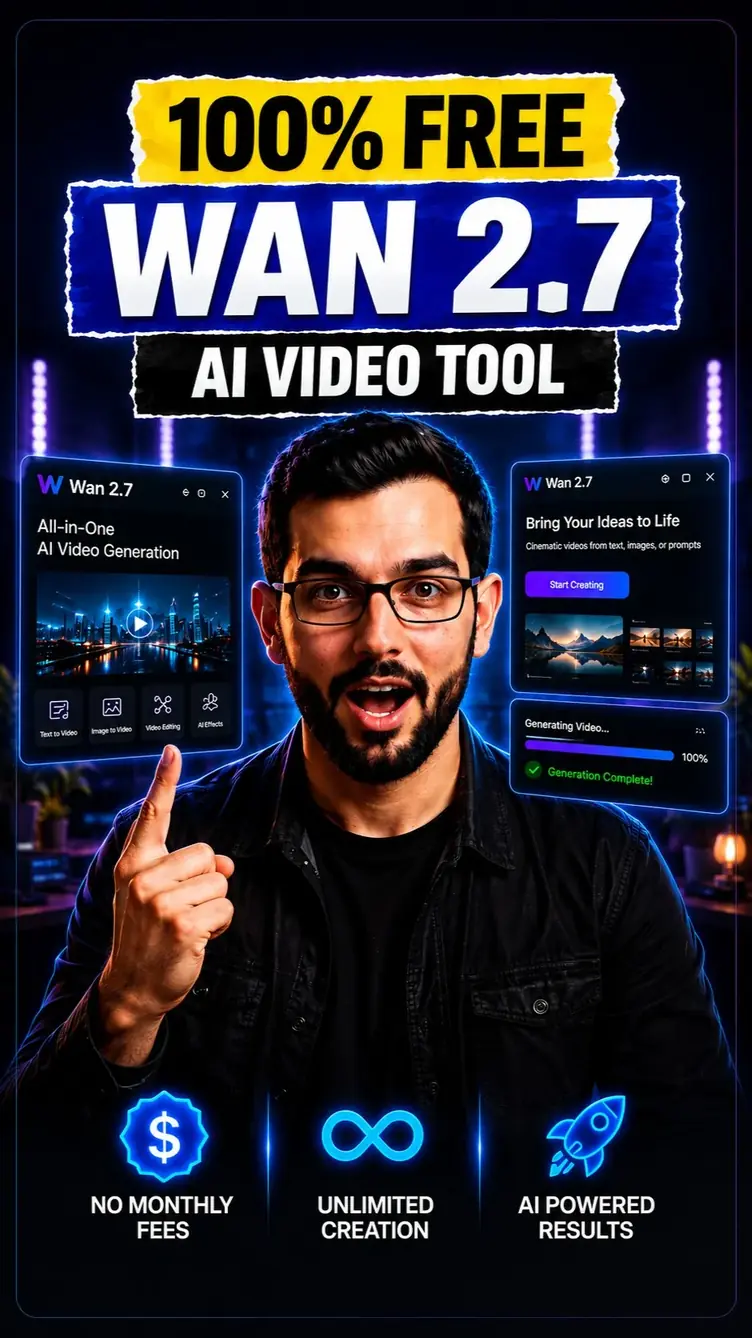 Thumbnail for This FREE AI Video Tool Will Shock Every Creator Instagram reel