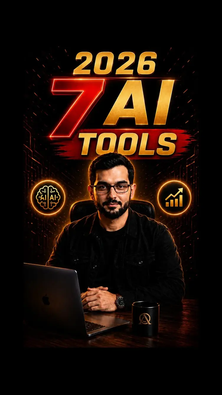 Thumbnail for 7 AI Tools You NEED in 2026  | 10X Your Content & Business Instagram reel