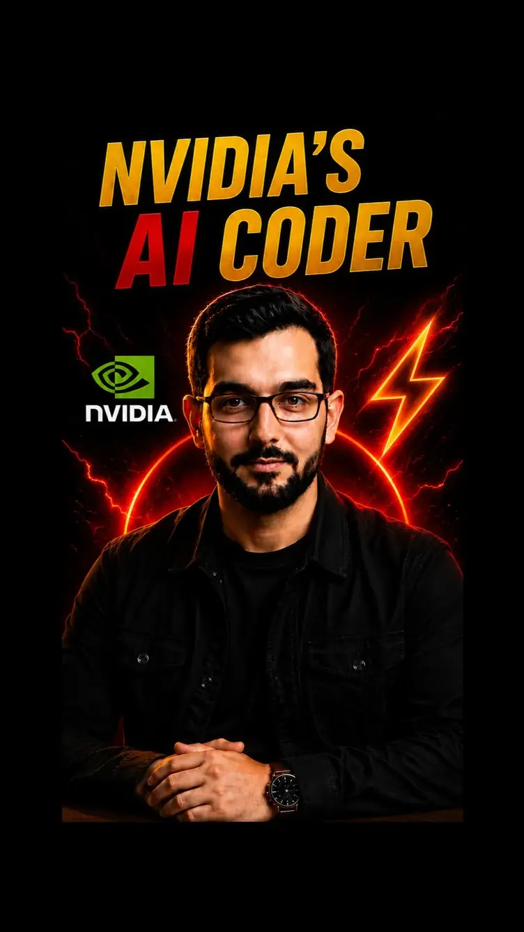Thumbnail for NVIDIA’s FREE AI Coder Is Here Instagram reel
