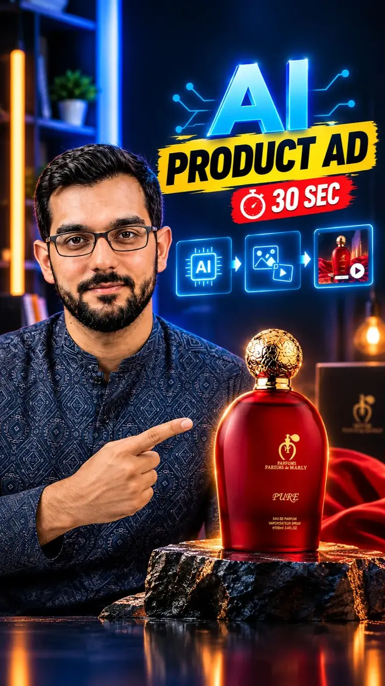 Thumbnail for AI Product Ads in 30 Seconds with ChatGPT plus Google Flow Instagram reel