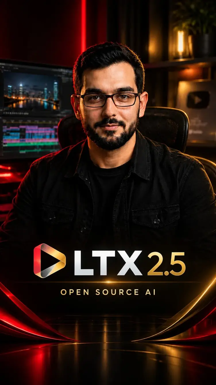 Thumbnail for LTX 2.5: The Open Source AI Video Model You Need to Know Instagram reel