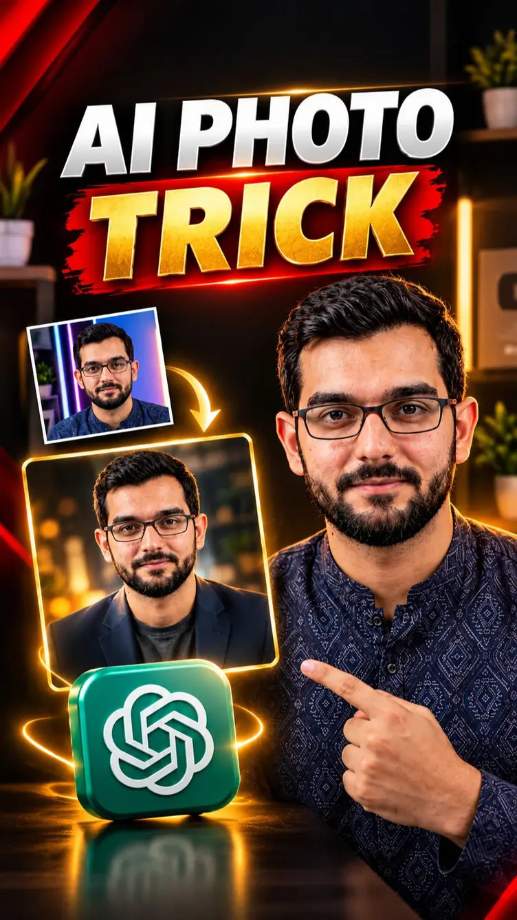 Thumbnail for AI Photo Editing Trick You Need to Try! 🤯🔥 Instagram reel